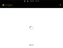 Tablet Screenshot of chateau-fontdubroc.com